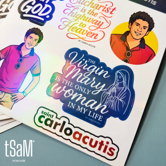 Saint Carlo Acutis Collection Stickers