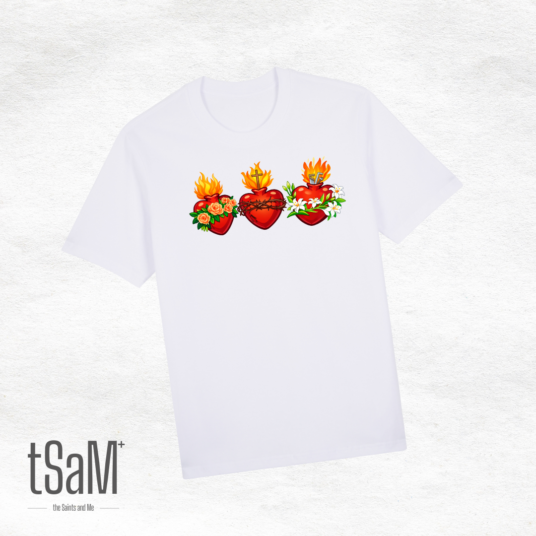 Sagrada Familia Holy Family Hearts Premium Shirt