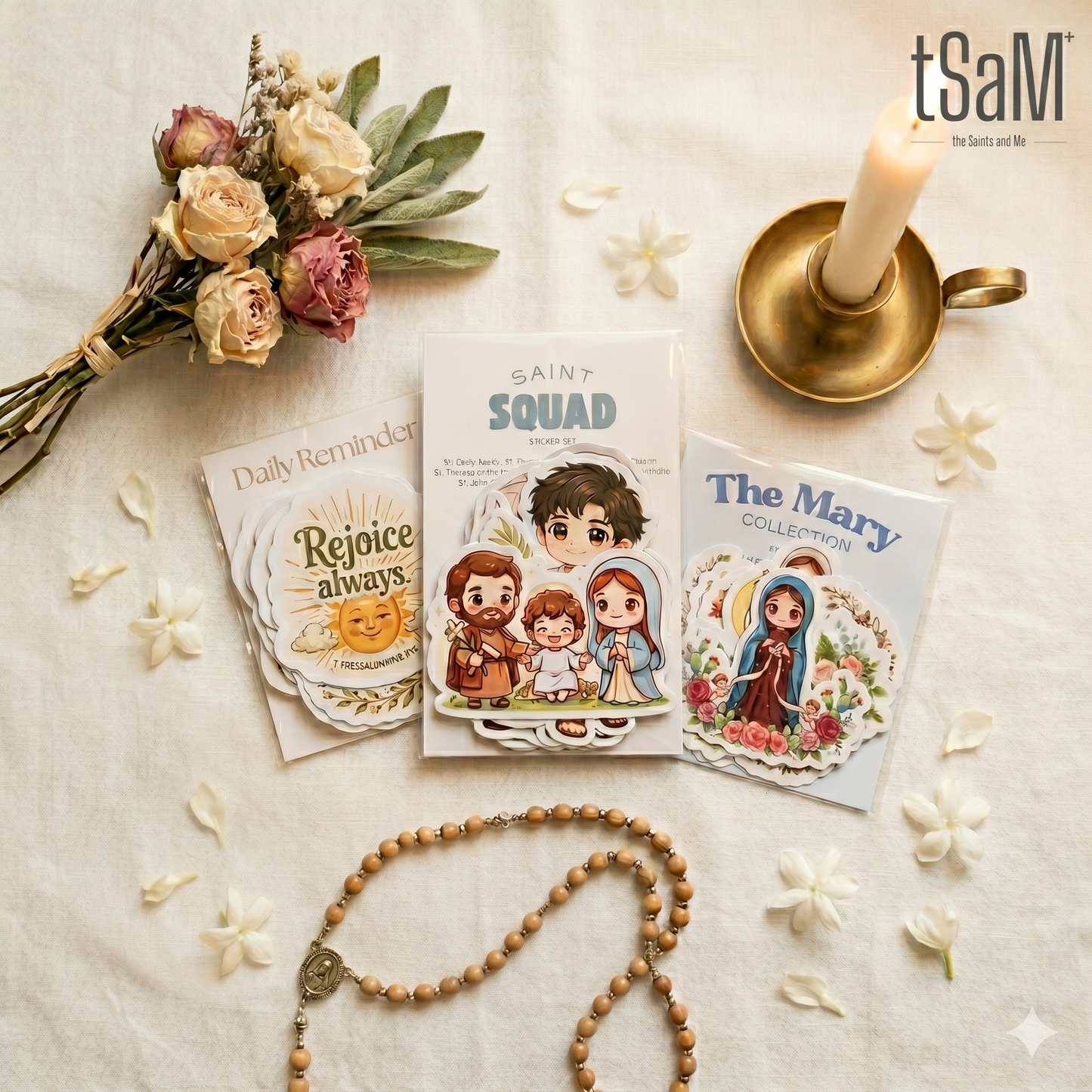 Sacred Stickers — Handcrafted Catholic Sticker Sets