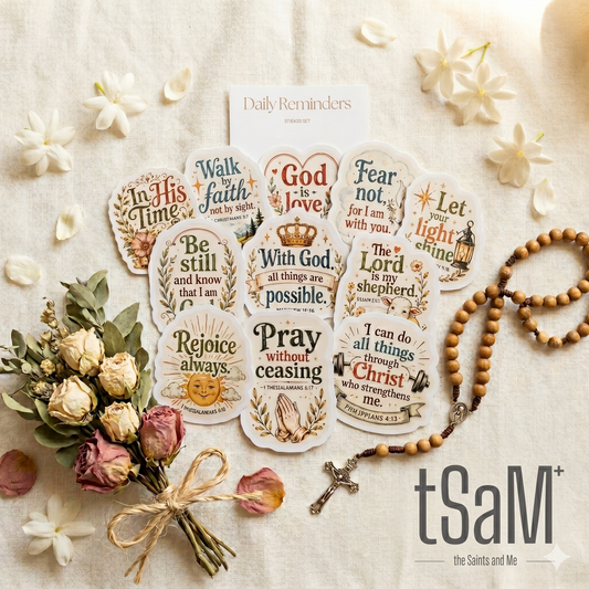 Sacred Stickers — Handcrafted Catholic Sticker Sets