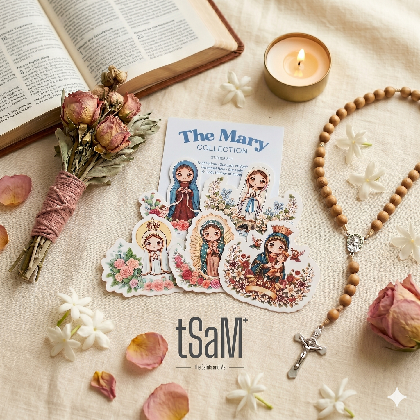 Sacred Stickers — Handcrafted Catholic Sticker Sets